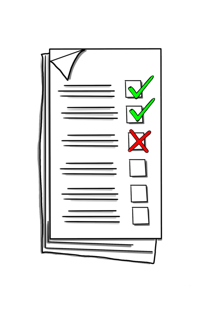 checklist, check mark, questionnaire, tasks, opinion poll, check, grocery list, to-do list